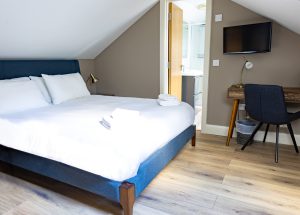 Wells House_bedroom self catering cottage